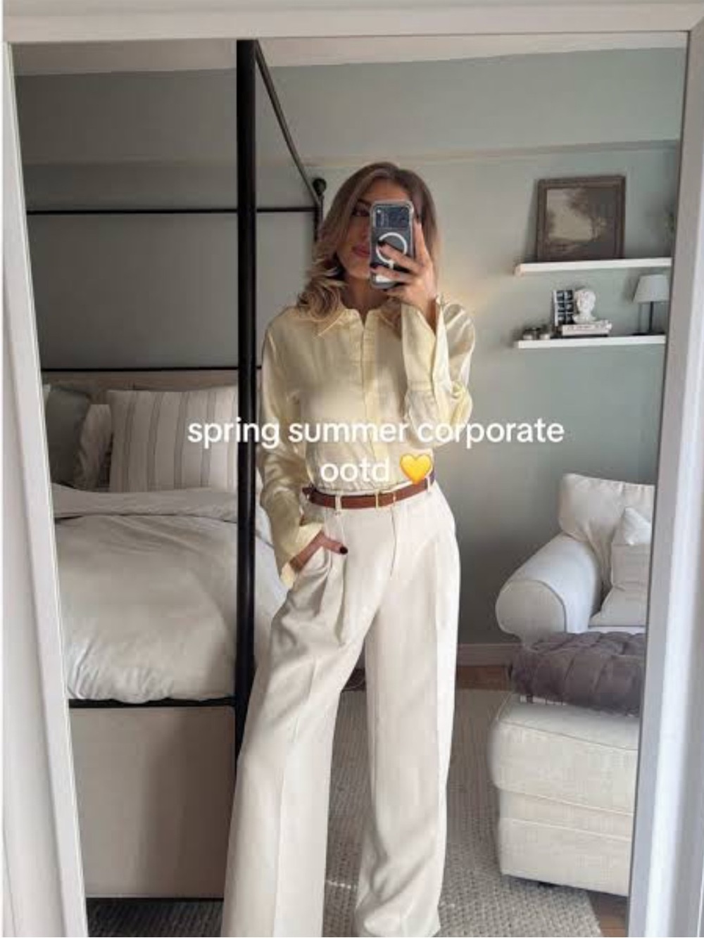 Ann Taylor “The Wide-Leg Pant” in Tan Texture - NWOT Sz 2